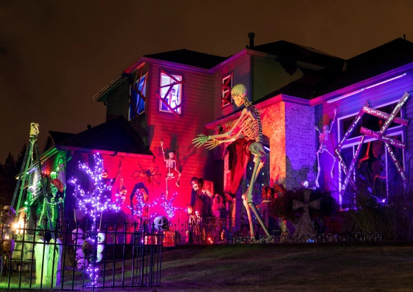 Halloween Outdoor Lighting Ideas: 6 Spooky Ways To Brighten Up Your Yard